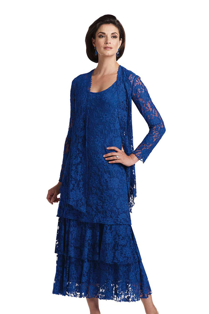 CP11504 - Capri Simple Yet Elegant Soft Lace Dress