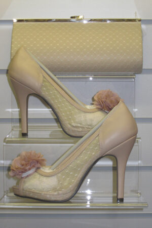 matching shoes and bags for wedding guests
