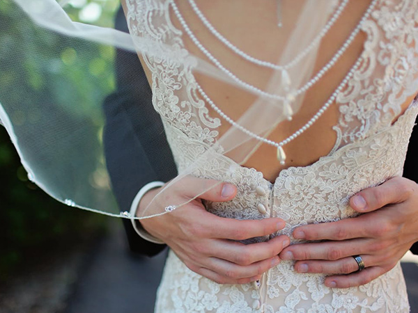How to find the right wedding dress for your body shape