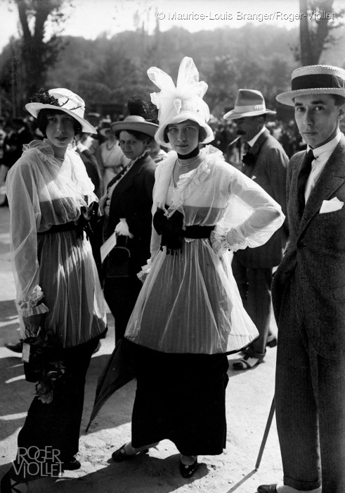 history of dresses at races 01 deauville racecourse 1913